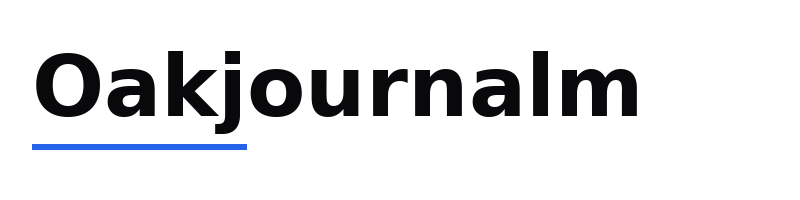 Oakjournalm logo